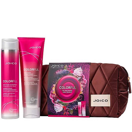 Подаръчен комплект за защита на цвета на боядисаната коса Joico Colorful Anti-Fade Duo