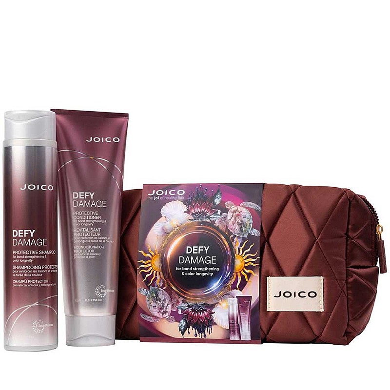 Подаръчен комплект за защита на увредена коса Joico Defy Damage