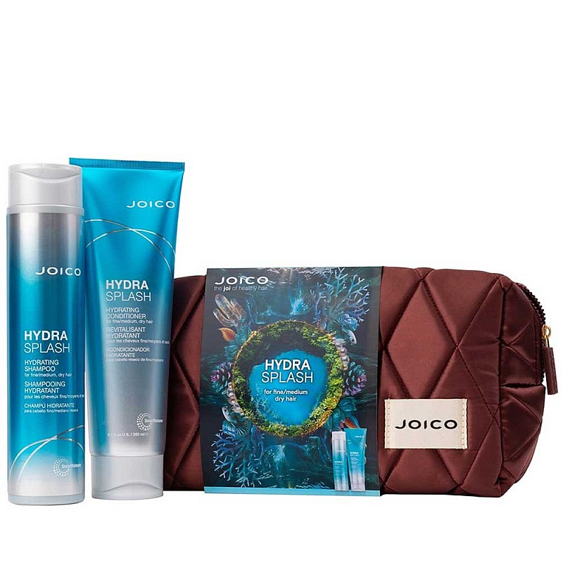 Подаръчен комплект за интензивна хидратация без утежняване Joico HydraSplash Duo