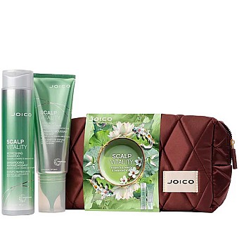 Подаръчен комплект за дълбоко почистване и освежаване на скалпа Joico Scalp Vitality