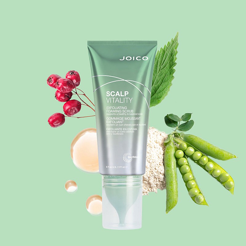 Ексфолиращ скраб за скалп Joico Scalp Vitality Exfoliating Foaming Scrub 177ml