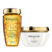 Комплект Шампоан и Маска за блясък и мекота Kerastase  Le Bain Elixir Ultime 