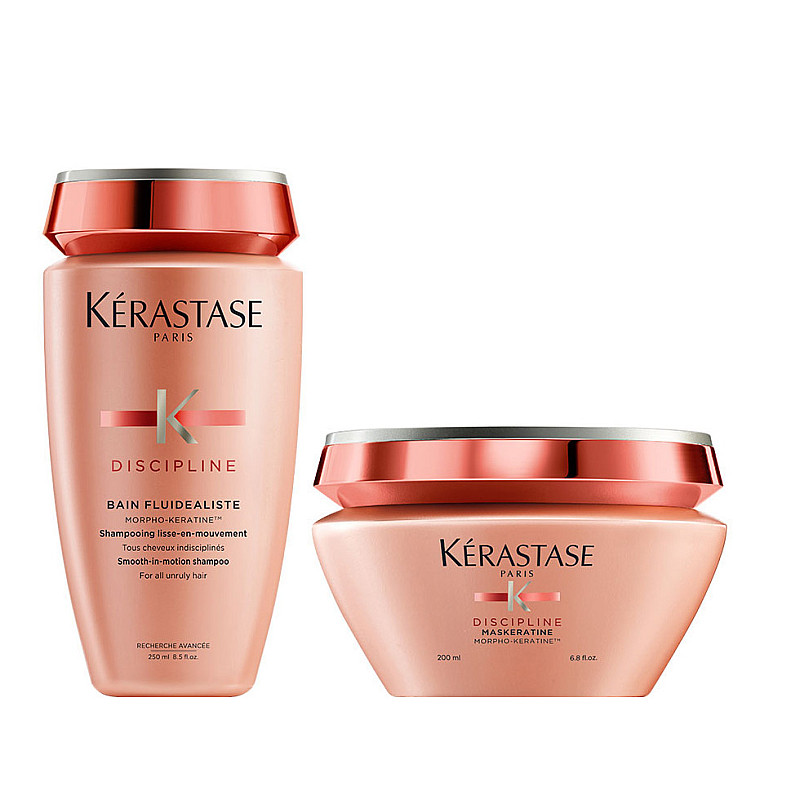 Комплект за приглаждане шампоан и маска  Kerastase Discipline