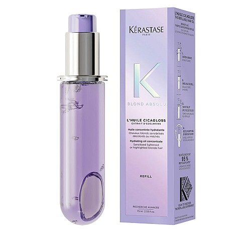 Олио за руса коса пълнител Kerastase Blond Abslu Huile Cicaextreme 75ml