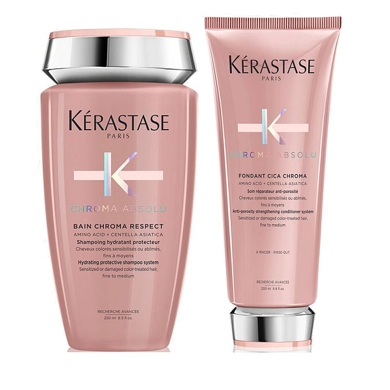 Сет Шампоан и Балсам за боядисана коса Kerastase Chroma Absolu