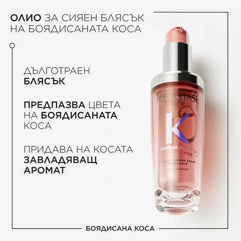 Олио за защита на боядисаната коса Kerastase Chroma Éclat Radiance Hair Oil 75ml