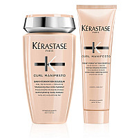 Комплект Шампоан и Балсам за къдрава коса Kerastase Curl Manifesto 