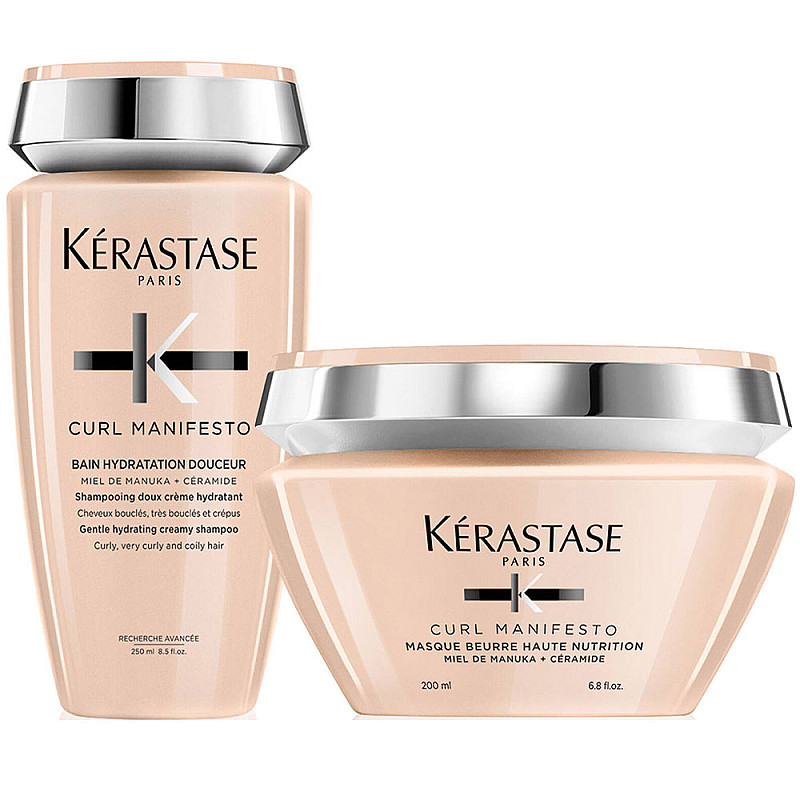 Комплект Шампоан и Маска за къдрава коса Kerastase Curl Manifesto 