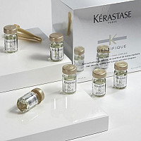 Комплект Шампоан и Ампули за уплътняване на косата Kerastase Denisifique