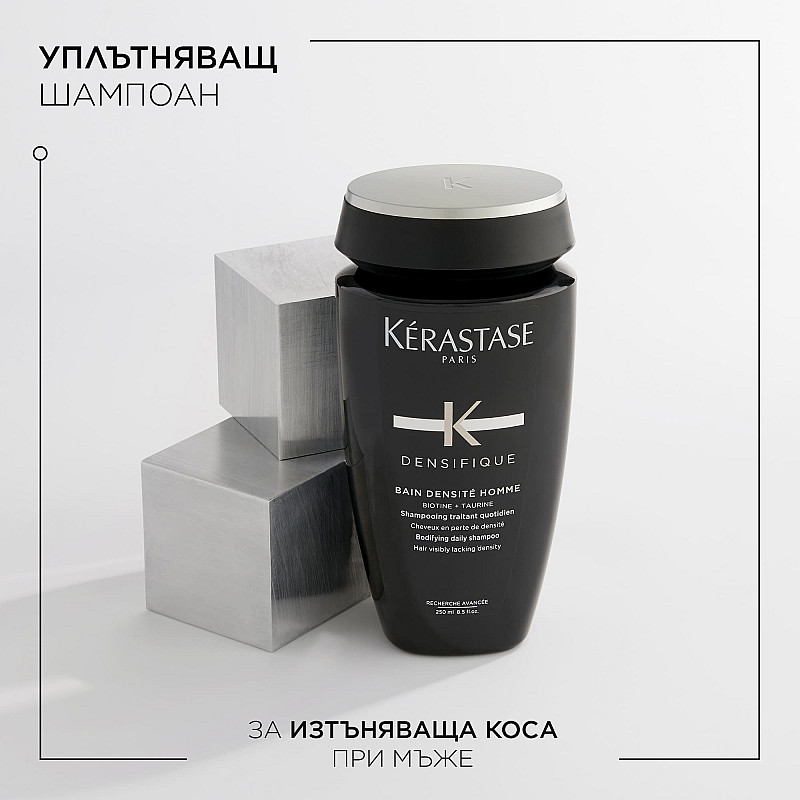 Шампоан за сгъстяване и уплътняване на мъже Kerastase Densifique Bain Densite 250ml