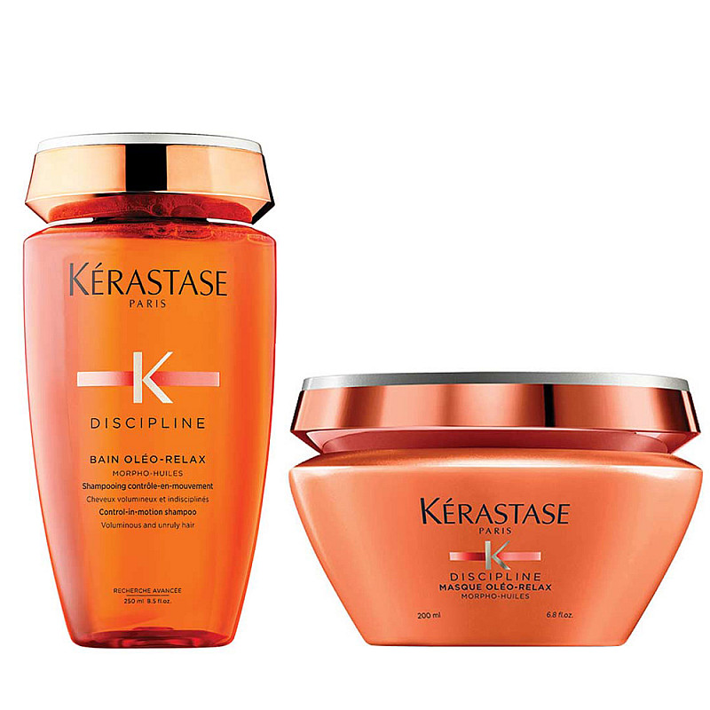 Комплект Шампоан и Маска за приглаждане Kerastase Discipline Oleo Relax