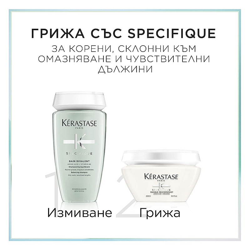 Цялостна грижа за балансиране на скалпа Kerastase Specifique Divalent