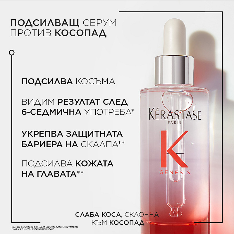 Серум против косопад Kerastase Genesis Genesis Serum Anti-Cute Fortifiant 90ml