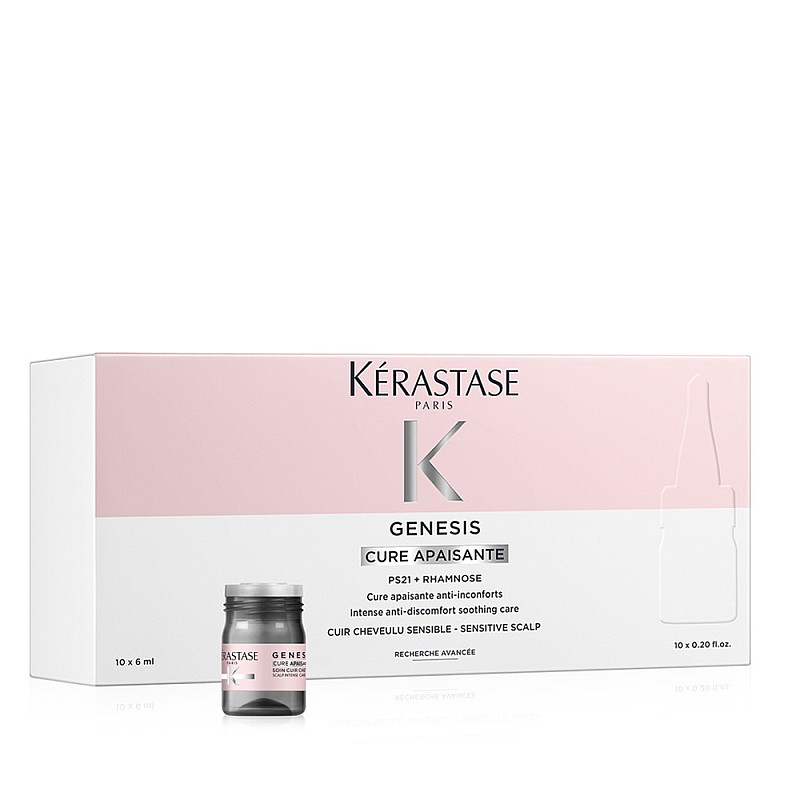 Успокояващи ампули за чувствителен скалп Kerastase Genesis Cure Apaisante 10x6ml
