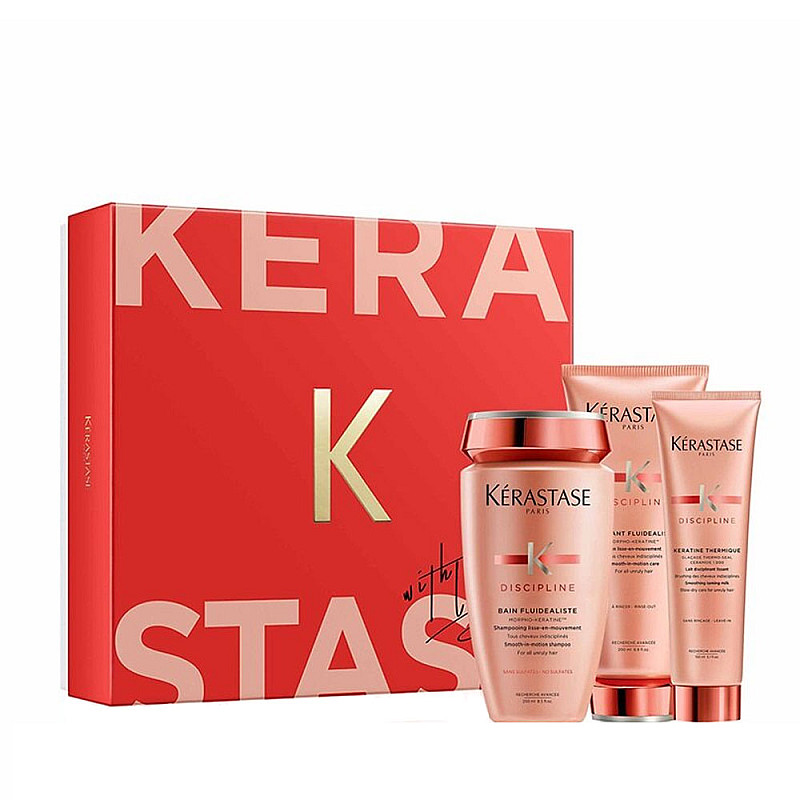 Лимитиран комплект за приглаждане на косата Kerastase Discipline 