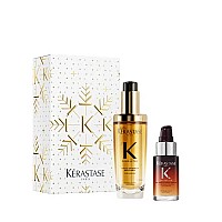 Коледен комплект за блясък и нощно подхранване Kérastase Duo Holiday