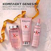 Коледен комплект против косопад и накъсване за укрепване на фина коса Kérastase Genesis Holiday