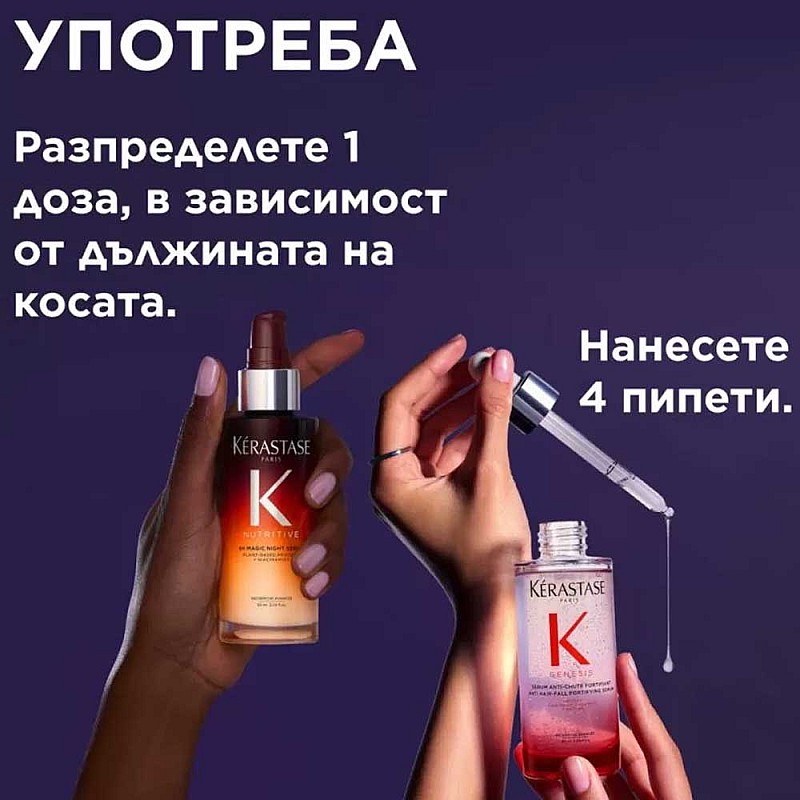 Комплект против косопад и суха коса Kérastase Magic Night Duo