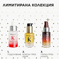 Комплект за укрепване на косата и копринен блясък Kérastase Mini Hero Trio