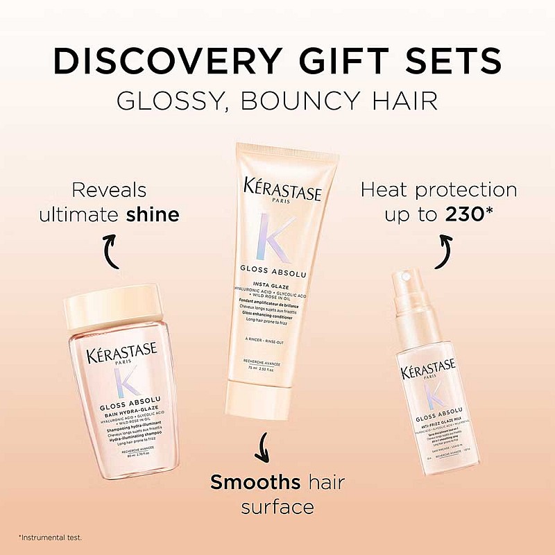 Коледен мини комплект огледален блясък Kerastase Gloss Absolu Holiday