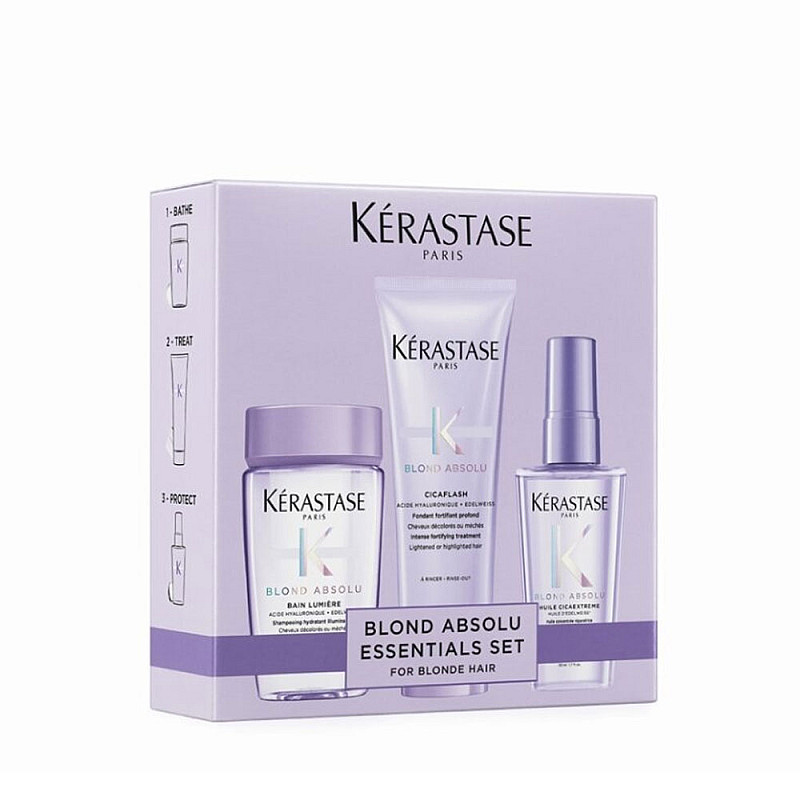 Травъл сет за блондинки Kerastase Blond Absolu Essentials Set