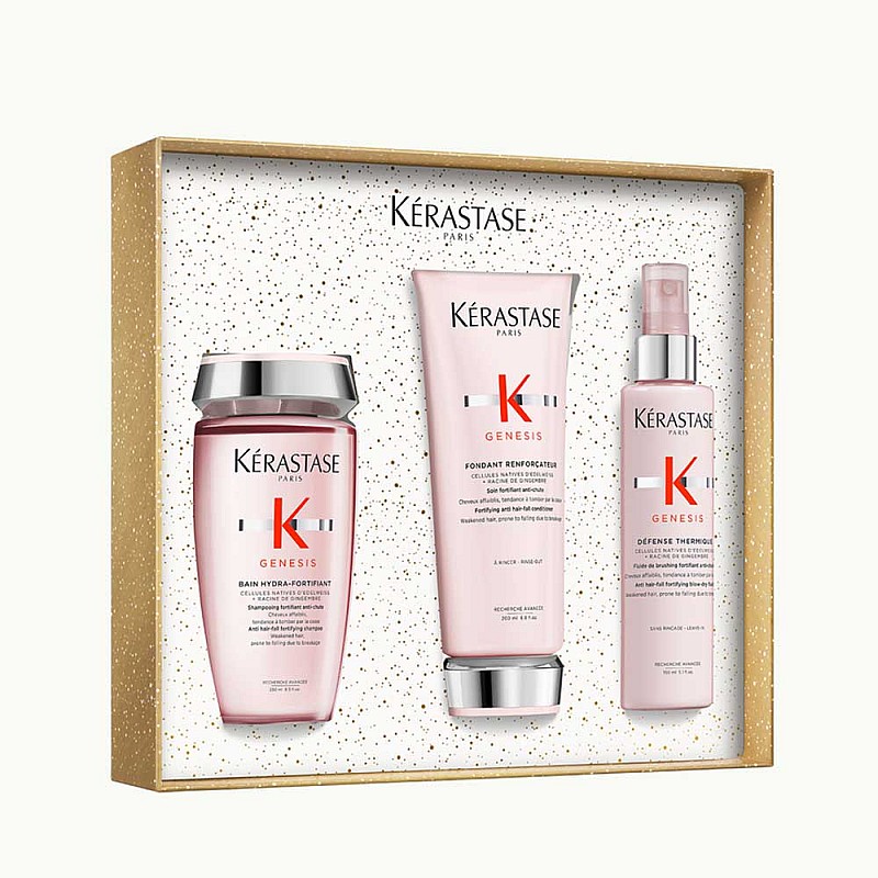 Коледен комплект против косопад и накъсване на косата Kerastase Genesis Holiday