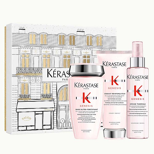 Коледен комплект против косопад и накъсване на косата Kerastase Genesis Holiday