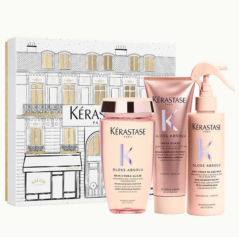 Коледен комплект огледален блясък Kerastase Gloss Absolu Holiday