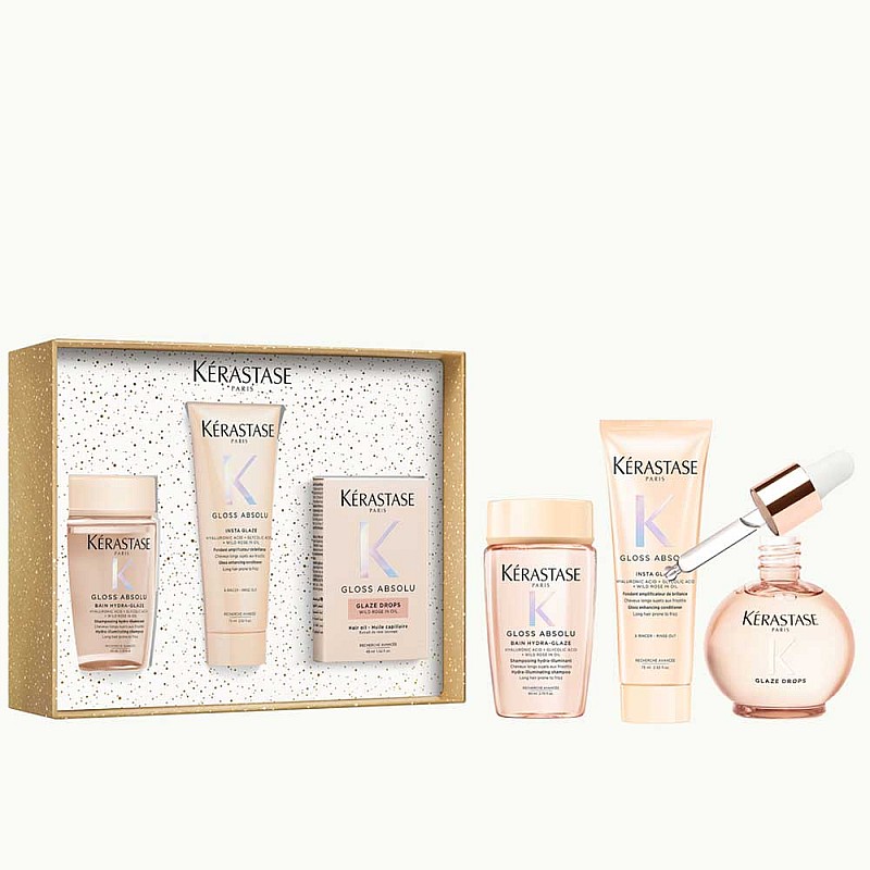 Коледен мини комплект огледален блясък Kerastase Gloss Absolu Holiday