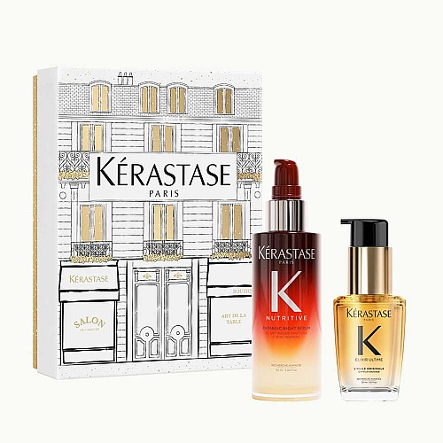 Комплект за подхранена и блестяща коса Kerastase Iconic Duo