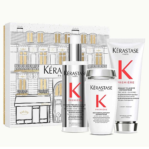 Лимитирана подаръчна кутия за увредена коса Kerastase Première Holiday