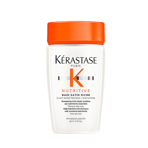 Подхранващ шампоан за суха коса Kerastase Nutritive Bain Satin Riche 80ml