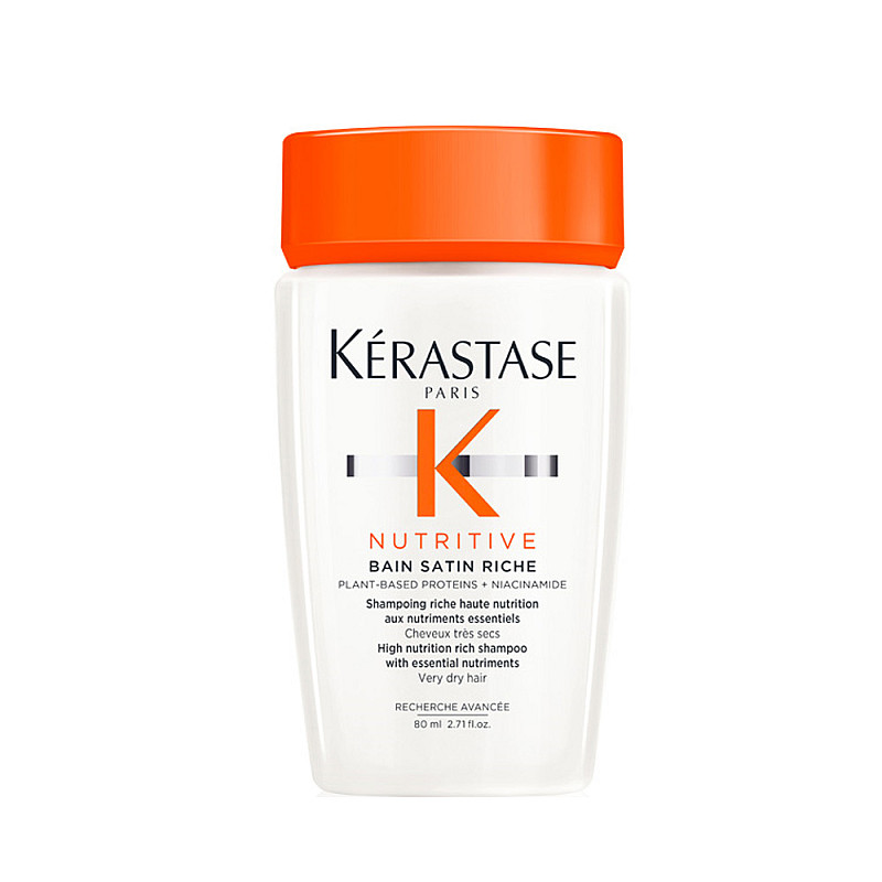 Подхранващ шампоан за суха коса Kerastase Nutritive Bain Satin Riche 80ml