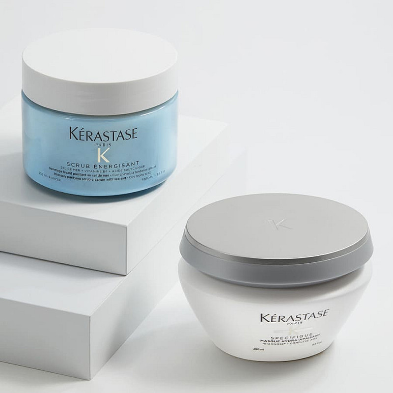 Ексфолиант за мазна коса Kerastase Scrub Energisant 250g