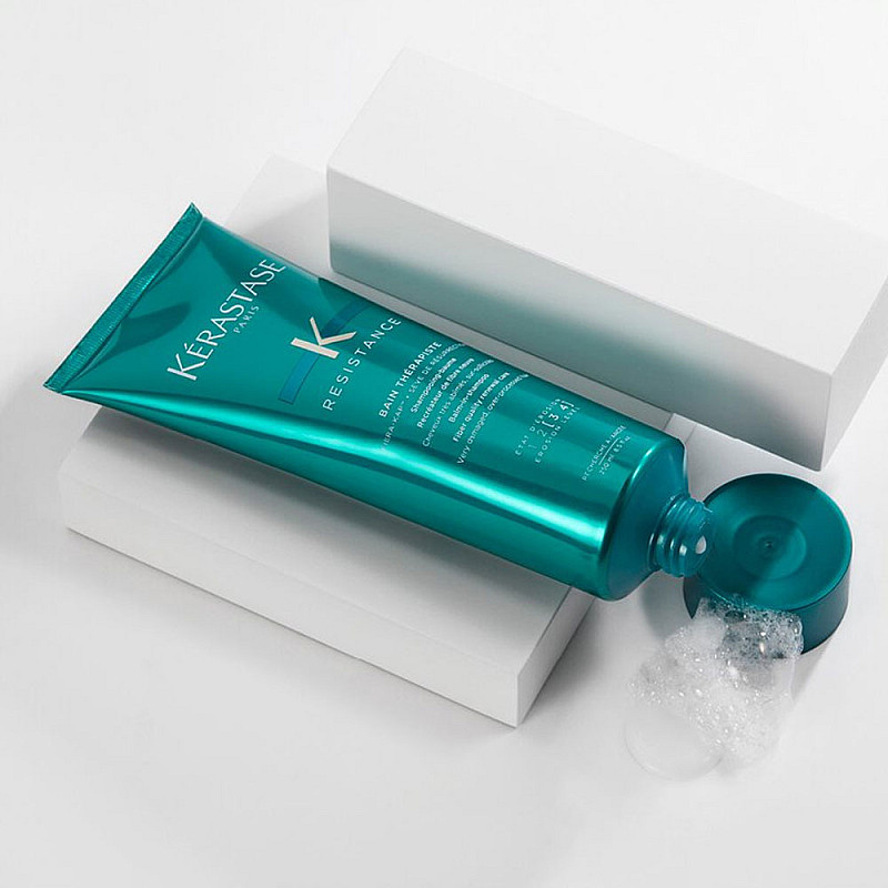 Комплект за силно изтощена коса шампоан и маска - Kerastase Resistance Therapiste