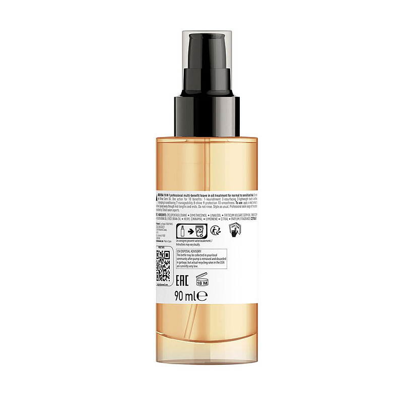 Олио за коса с 10 ползи Loreal Professionnel Absolut Repair Gold Oil 90ml