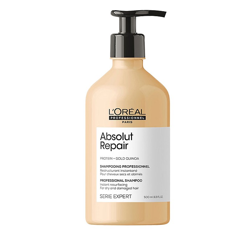 Шампоан за изтощена коса с киноа Loreal Professionel Absolute Repair Shampoo 500ml