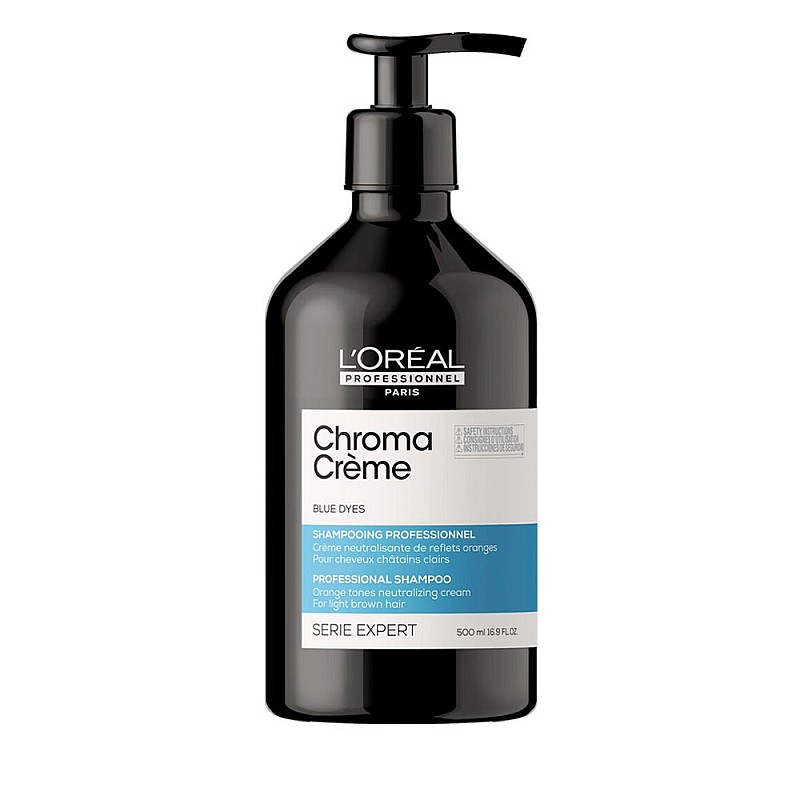 Неутрализиращ шампоан за кестенява коса Loreal Professionnel Chroma Crème Ash Shampoo 500ml