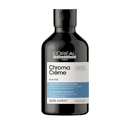 Неутрализиращ шампоан за кестенява коса Loreal Professionnel Chroma Crème Blue Shampoo 300ml