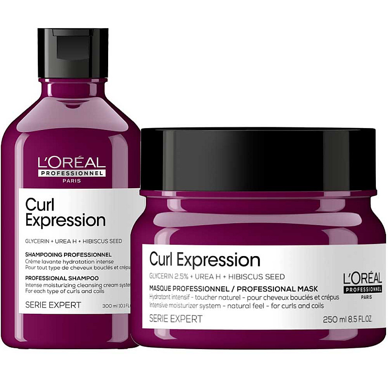 Сет Шампоан и Маска за къдрава коса Loreal Professionnel Curl Expression