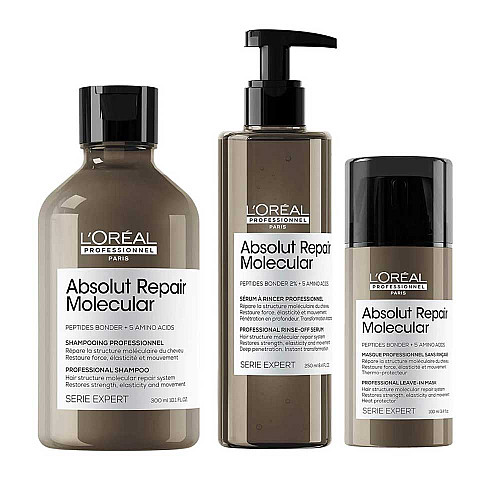 Сет за интензивно възстановяване Loreal Absolut Repair Molecular Set