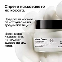 Лимитиран комплект против накъсване на косата Loreal Metal Detox Meteora