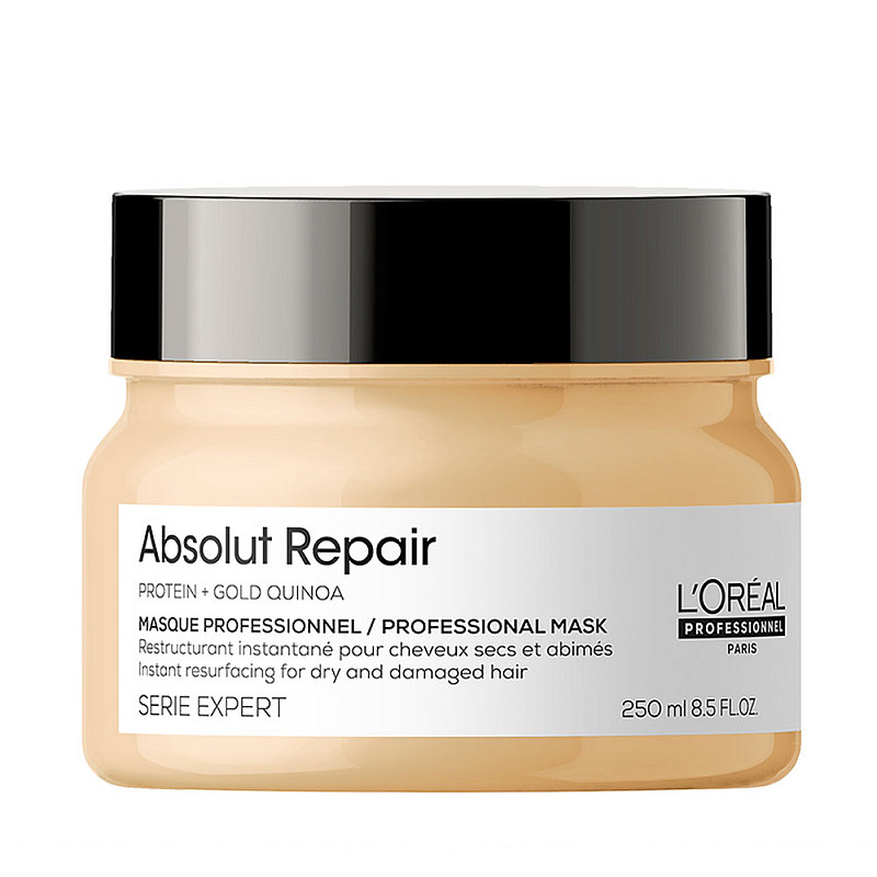 Възстановяваща маска за нормална и плътна коса с киноа Loreal Professionnel Absolut Repair masque 250ml