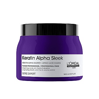 Изглаждаща маска Loreal Keratin Alpha Sleek Mask 500ml
