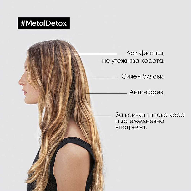 Олио за коса Loreal Professionnel Metal Detox Anti-Deposit Protector Concentrated Oil 50ml