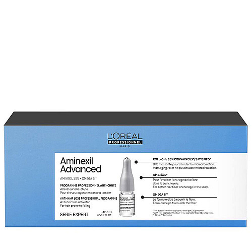 Ампули против косопад Loreal Professionnel  Aminexil 42х 6ml.