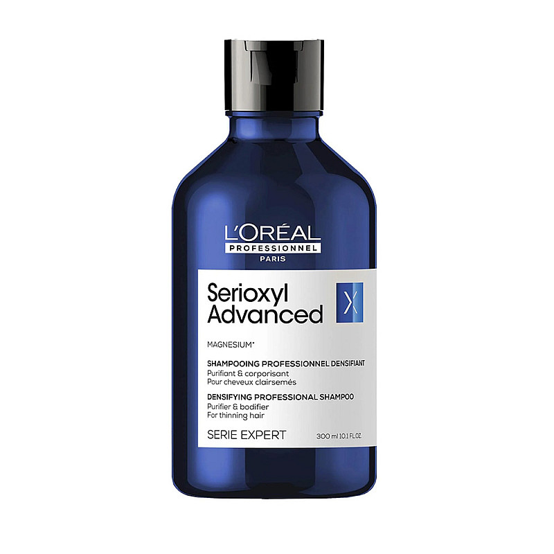 Уплътняващ шампоан Loreal Serioxyl Advanced Densifying Professional Shampoo 300ml