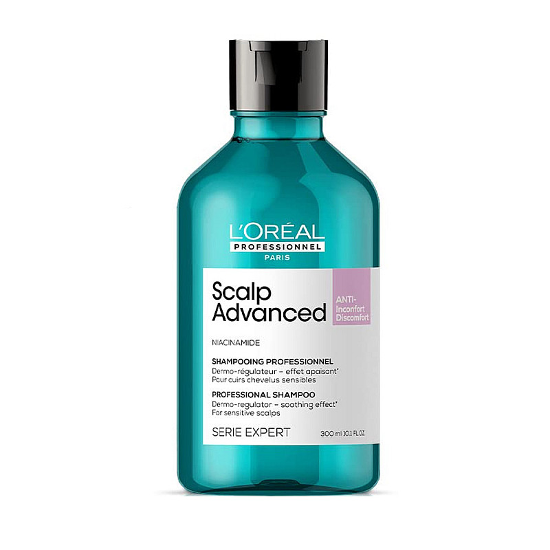 Шампоан за чувствителен скалп Loreal Professionnel Scalp Advanced For Sensitive Scalp Shampoo 300ml