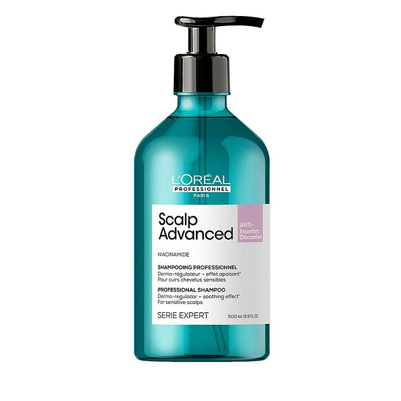 Шампоан за чувствителен скалп Loreal Professionnel Scalp Advanced For Sensitive Scalp Shampoo 500ml