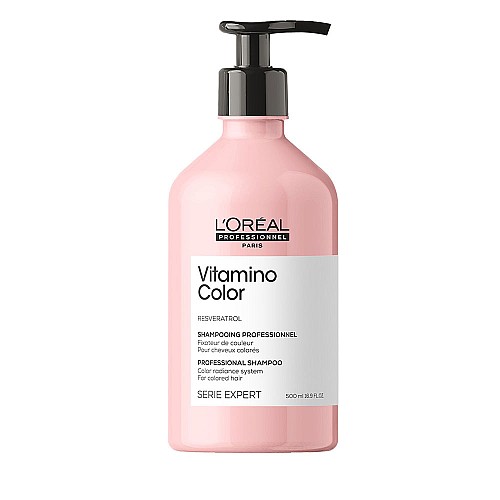 Шампоан за боядисана коса с ресвиратрол Loreal Professionnel Vitamino Color Shampoo 500ml